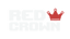 Red crown logo on a white background